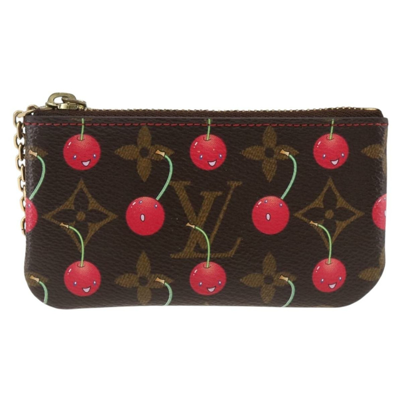 【日本直送】路易威登 Monogram Cherry Pochette Cles 零錢包 M95042 LV Auth LNZ133V-12