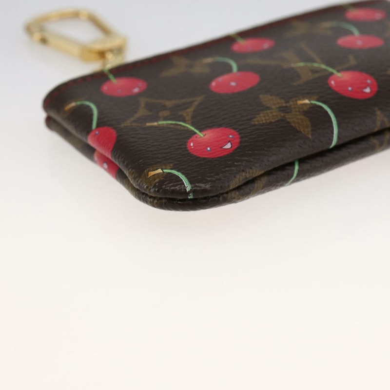 【日本直送】路易威登 Monogram Cherry Pochette Cles 零錢包 M95042 LV Auth LNZ133V-13
