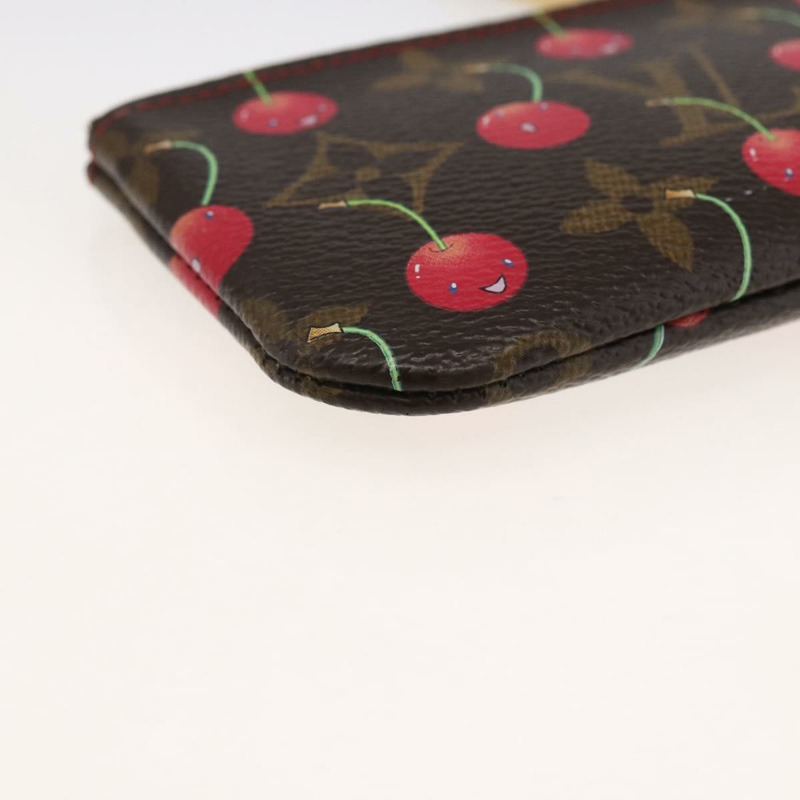 【日本直送】路易威登 Monogram Cherry Pochette Cles 零錢包 M95042 LV Auth LNZ133V-15