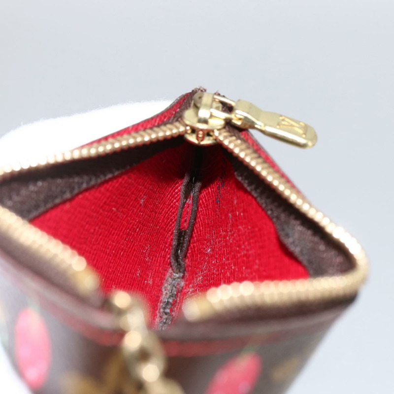 【日本直送】路易威登 Monogram Cherry Pochette Cles 零錢包 M95042 LV Auth LNZ133V-17