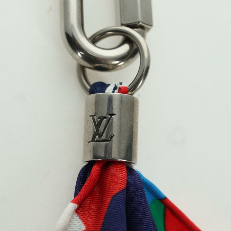【日本直送】路易威登 (LOUIS VUITTON) Bijoux Sac Flags Charm Silk Multicolor MP2485 LV Auth 171534SAM-5