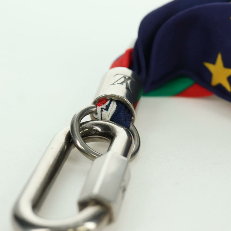 【日本直送】路易威登 (LOUIS VUITTON) Bijoux Sac Flags Charm Silk Multicolor MP2485 LV Auth 171534SAM-19