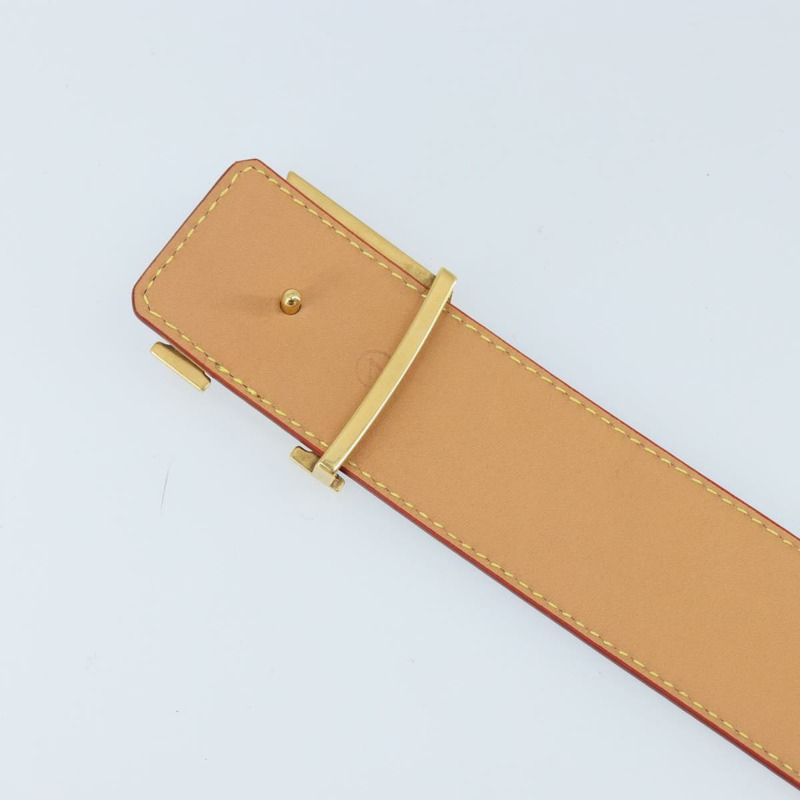 【日本直送】路易威登 Monogram LV 印花字母圖案 40 毫米腰帶 藍色 M8460 正品 166253SAM-6