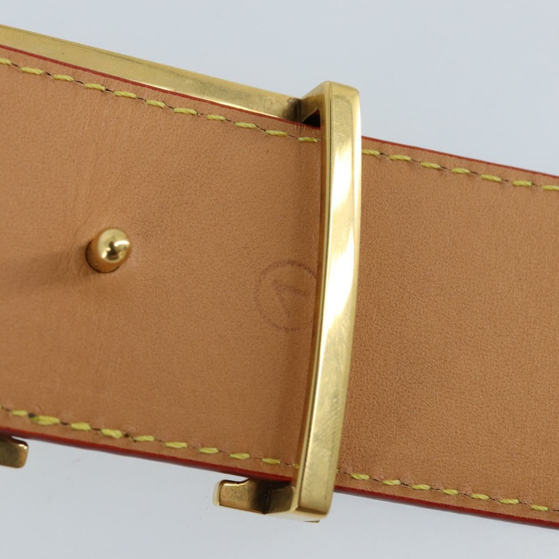 【日本直送】路易威登 Monogram LV 印花字母圖案 40 毫米腰帶 藍色 M8460 正品 166253SAM-7