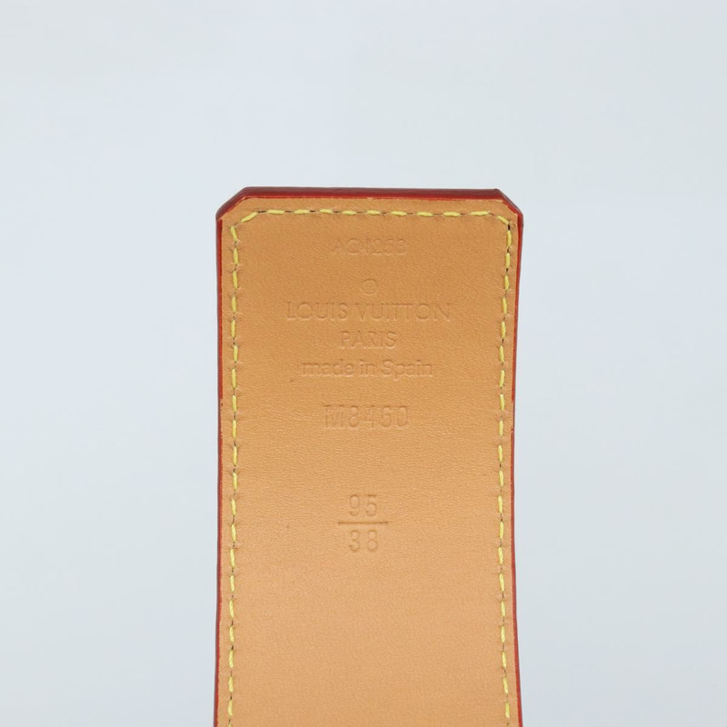 【日本直送】路易威登 Monogram LV 印花字母圖案 40 毫米腰帶 藍色 M8460 正品 166253SAM-11