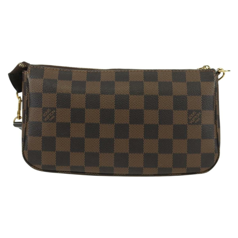 【日本直送】路易威登 Damier Ebene 手拿包配件袋 N41206 LV 正品 171487SAV-1