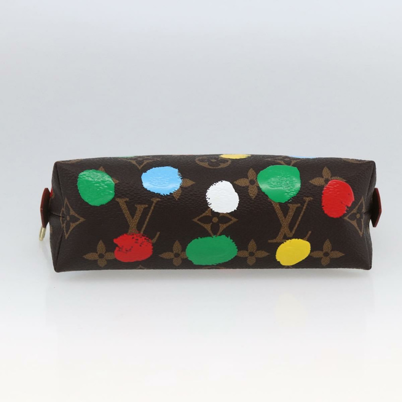 【日本直送】路易威登 Monogram Yayoi Kusama Pochette Cosmetic PM M81895 LV Auth 171488SM-5