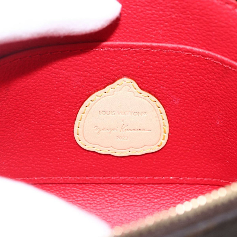 【日本直送】路易威登 Monogram Yayoi Kusama Pochette Cosmetic PM M81895 LV Auth 171488SM-8