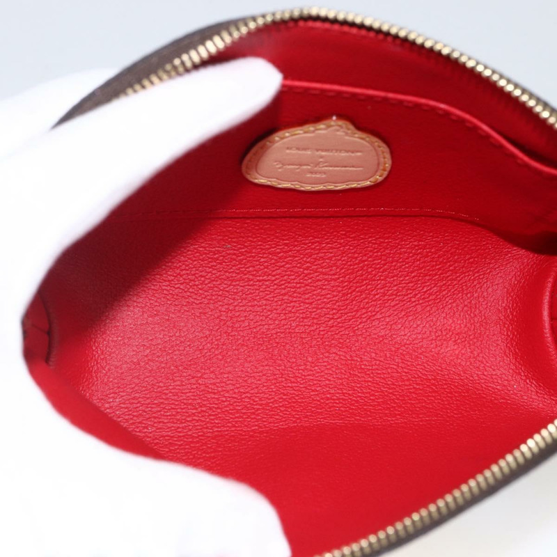 【日本直送】路易威登 Monogram Yayoi Kusama Pochette Cosmetic PM M81895 LV Auth 171488SM-9