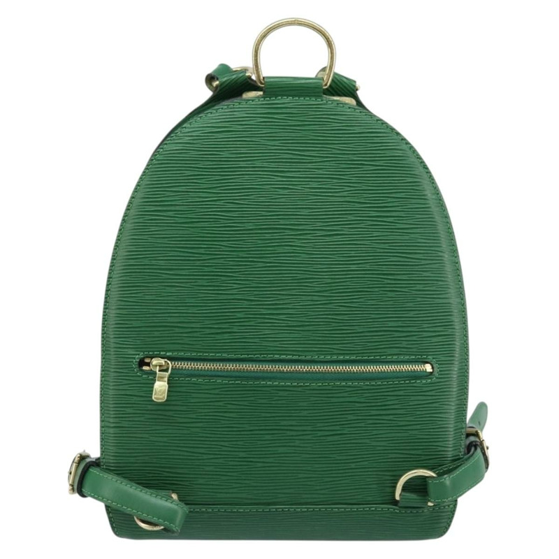 【日本直送】路易威登 Epi Mabillon 雙肩包 綠色 M52234 LV Auth ka2756V-1