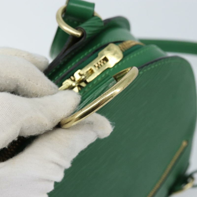 【日本直送】路易威登 Epi Mabillon 雙肩包 綠色 M52234 LV Auth ka2756V-6