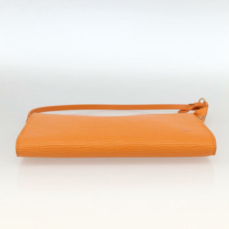 【日本直送】路易威登 Epi Pochette 配件袋 橘色 Mandarin M5294H 正品 LNZ399V-4