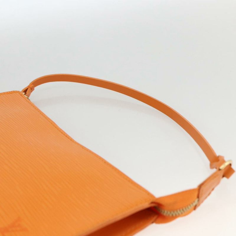 【日本直送】路易威登 Epi Pochette 配件袋 橘色 Mandarin M5294H 正品 LNZ399V-7