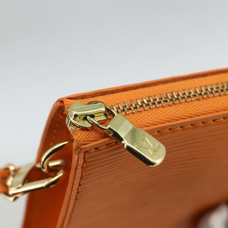 【日本直送】路易威登 Epi Pochette 配件袋 橘色 Mandarin M5294H 正品 LNZ399V-8