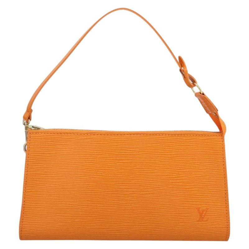 【日本直送】路易威登 Epi Pochette 配件袋 橘色 Mandarin M5294H 正品 LNZ399V-12