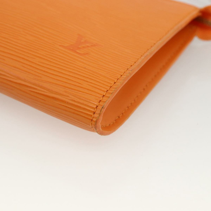 【日本直送】路易威登 Epi Pochette 配件袋 橘色 Mandarin M5294H 正品 LNZ399V-13