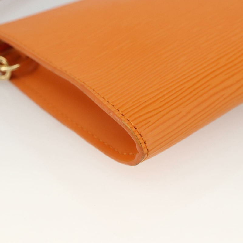 【日本直送】路易威登 Epi Pochette 配件袋 橘色 Mandarin M5294H 正品 LNZ399V-14
