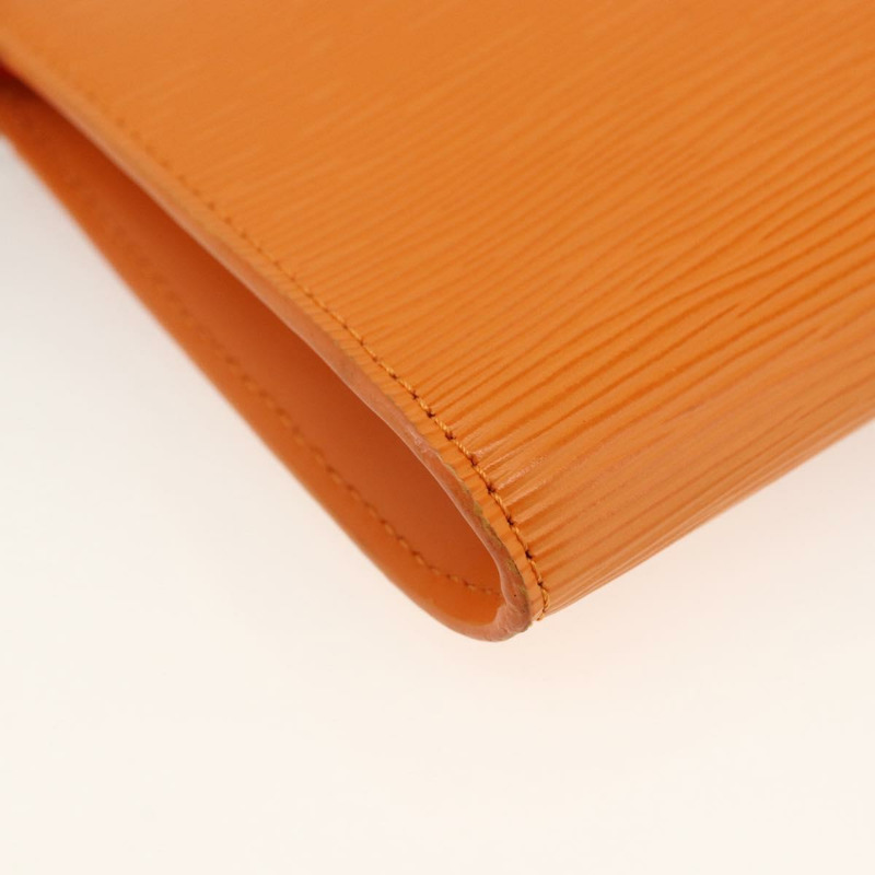 【日本直送】路易威登 Epi Pochette 配件袋 橘色 Mandarin M5294H 正品 LNZ399V-16