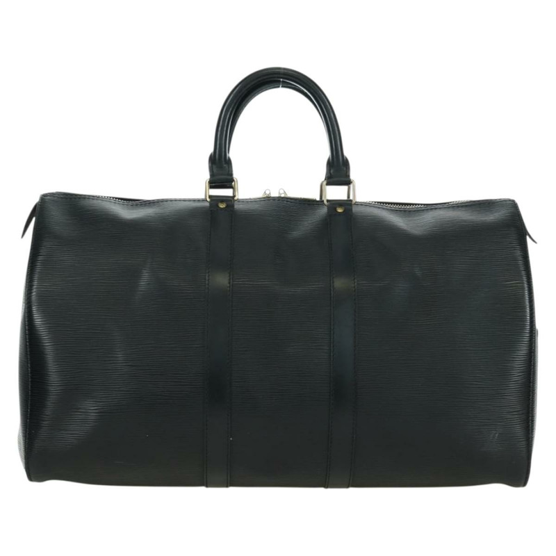 【日本直送】路易威登 Epi Keepall 45 波士頓包 黑色 M42972 LV 正品 LNZ384V-1