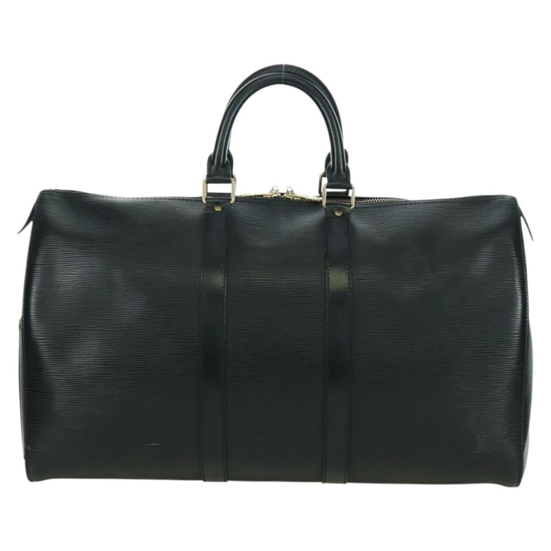 【日本直送】路易威登 Epi Keepall 45 波士頓包 黑色 M42972 LV 正品 LNZ384V-12