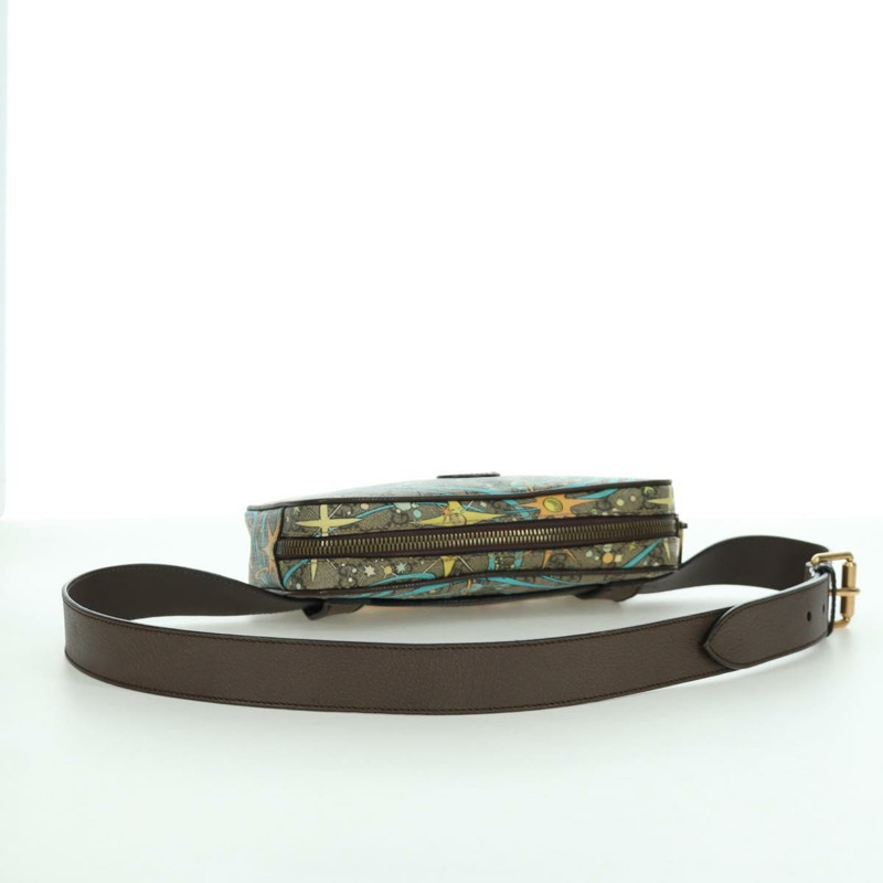 【日本直送】GUCCI GG帆布迪士尼腰包 PVC 米色金色 602695 正品 ARZ017SAM-6