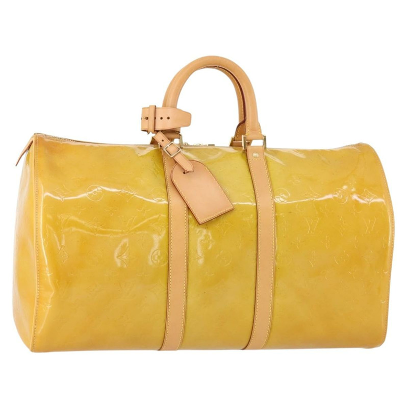 【日本直送】路易威登 Monogram Vernis Mercer 波士頓包米色 M91000 LV 正品 ARZ413-0