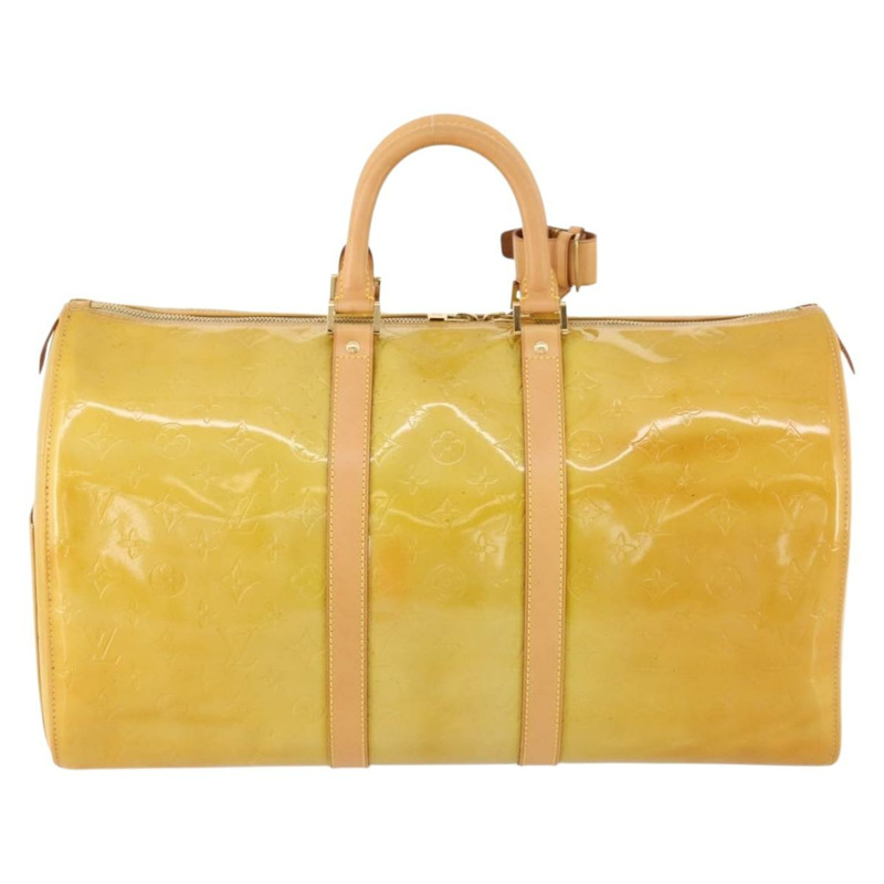 【日本直送】路易威登 Monogram Vernis Mercer 波士頓包米色 M91000 LV 正品 ARZ413-1