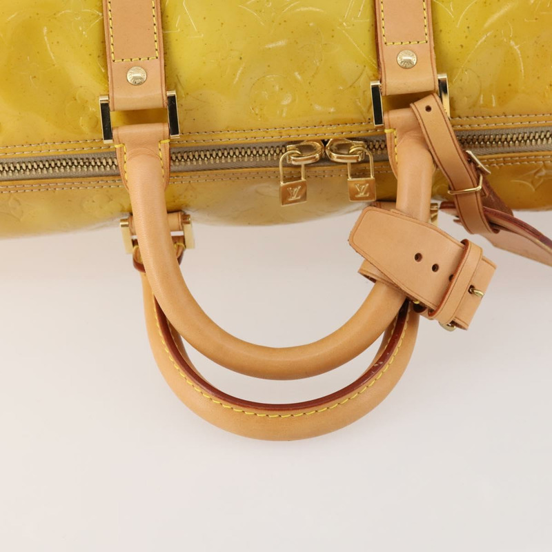 【日本直送】路易威登 Monogram Vernis Mercer 波士頓包米色 M91000 LV 正品 ARZ413-6