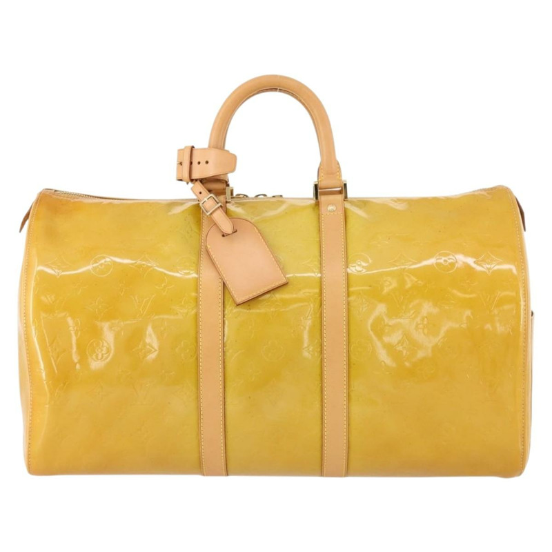 【日本直送】路易威登 Monogram Vernis Mercer 波士頓包米色 M91000 LV 正品 ARZ413-12