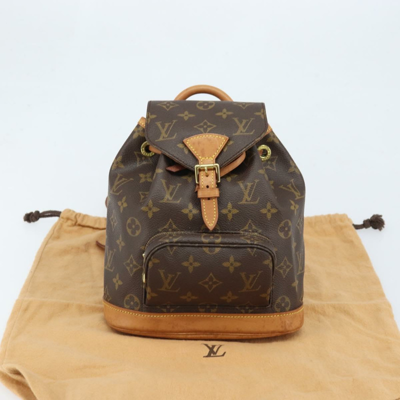 【日本直送】路易威登 Monogram Montsouris 小號背包 M51137 LV 正品 173898A-11