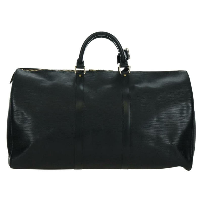 【日本直送】路易威登 Epi Keepall 50 波士頓包 黑色 M42962 LV 正品 173333SAV-1