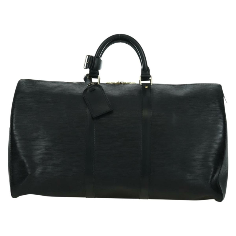 【日本直送】路易威登 Epi Keepall 50 波士頓包 黑色 M42962 LV 正品 173333SAV-12