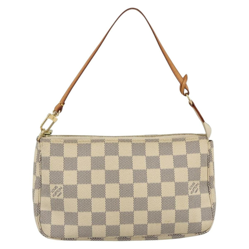 【日本直送】路易威登 Damier Azur 手拿包配件袋 N41207 LV 正品 173343A-12