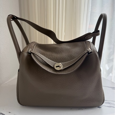 愛馬仕Hermes lindy30 大象灰銀釦 最便宜最優惠🥲💕💕
