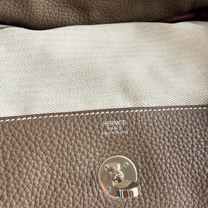 愛馬仕Hermes lindy30 大象灰銀釦 最便宜最優惠🥲💕💕-15