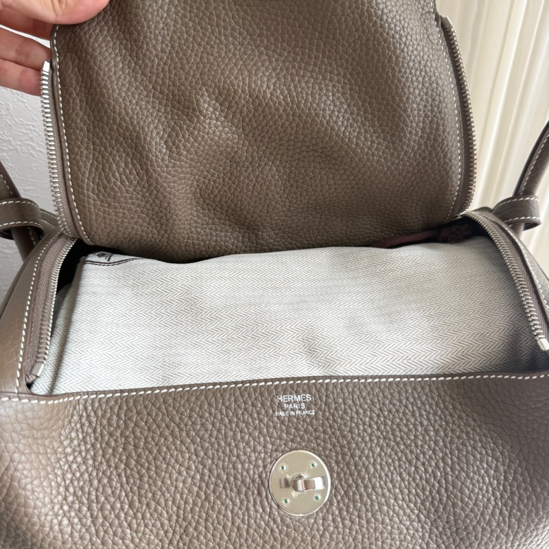 愛馬仕Hermes lindy30 大象灰銀釦 最便宜最優惠🥲💕💕-16