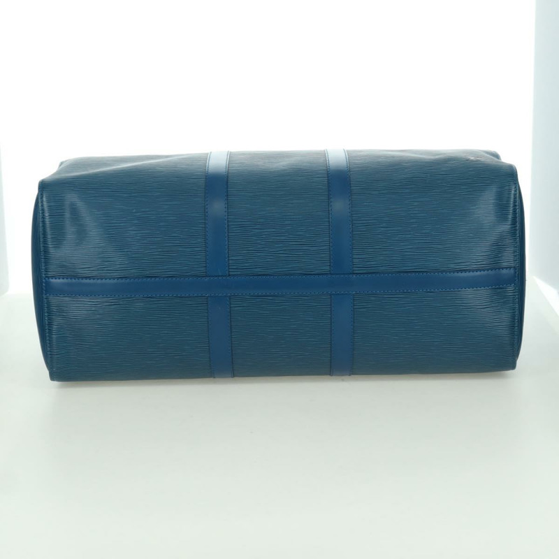 【日本直送】路易威登 Epi Keepall 50 波士頓包 藍色 M42965 LV 正品 173364V-5