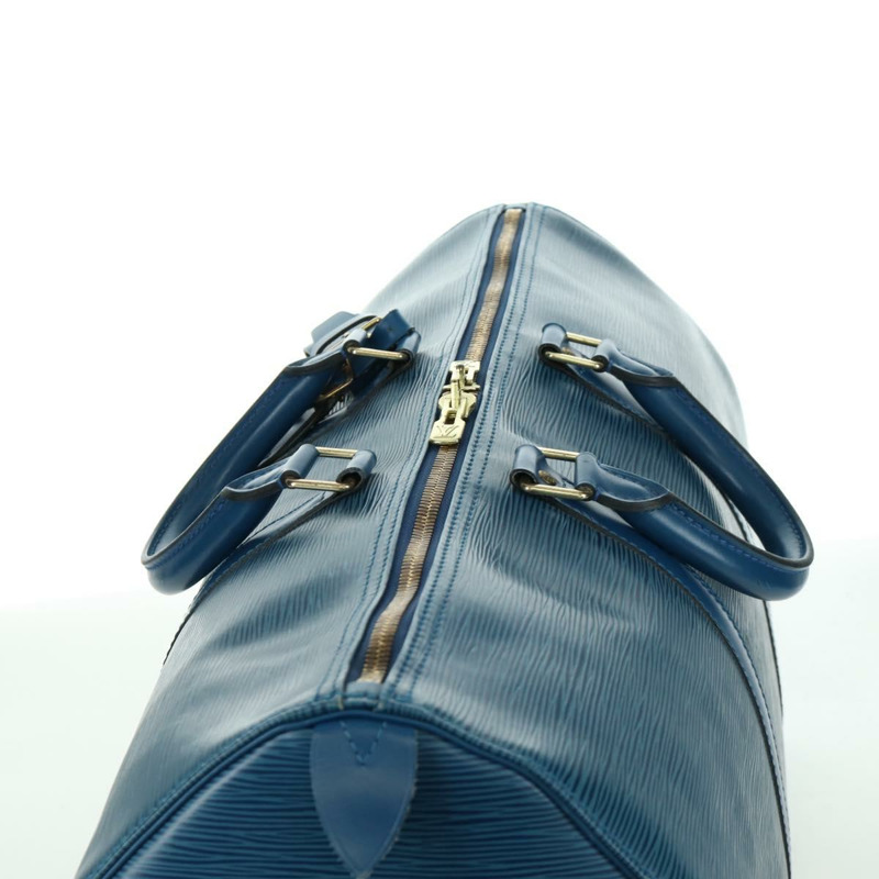 【日本直送】路易威登 Epi Keepall 50 波士頓包 藍色 M42965 LV 正品 173364V-6