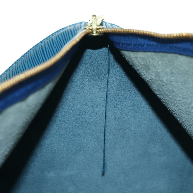 【日本直送】路易威登 Epi Keepall 50 波士頓包 藍色 M42965 LV 正品 173364V-10