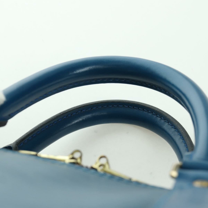 【日本直送】路易威登 Epi Keepall 50 波士頓包 藍色 M42965 LV 正品 173364V-13