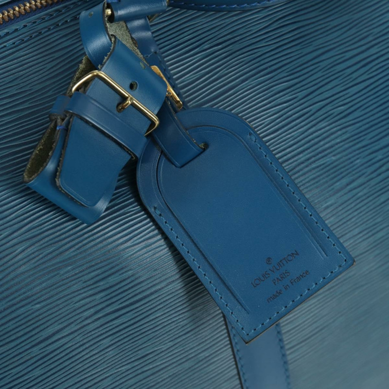 【日本直送】路易威登 Epi Keepall 50 波士頓包 藍色 M42965 LV 正品 173364V-18