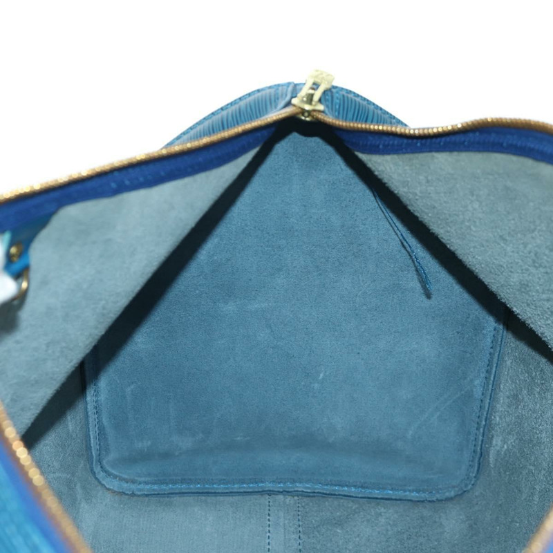 【日本直送】路易威登 Epi Keepall 50 波士頓包 藍色 M42965 LV 正品 173364V-21