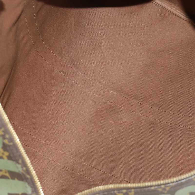 【日本直送】路易威登 Monogram Graffiti Keepall 50 旅行包 卡其色 M92196 LV 正品 BA11179SAV-10
