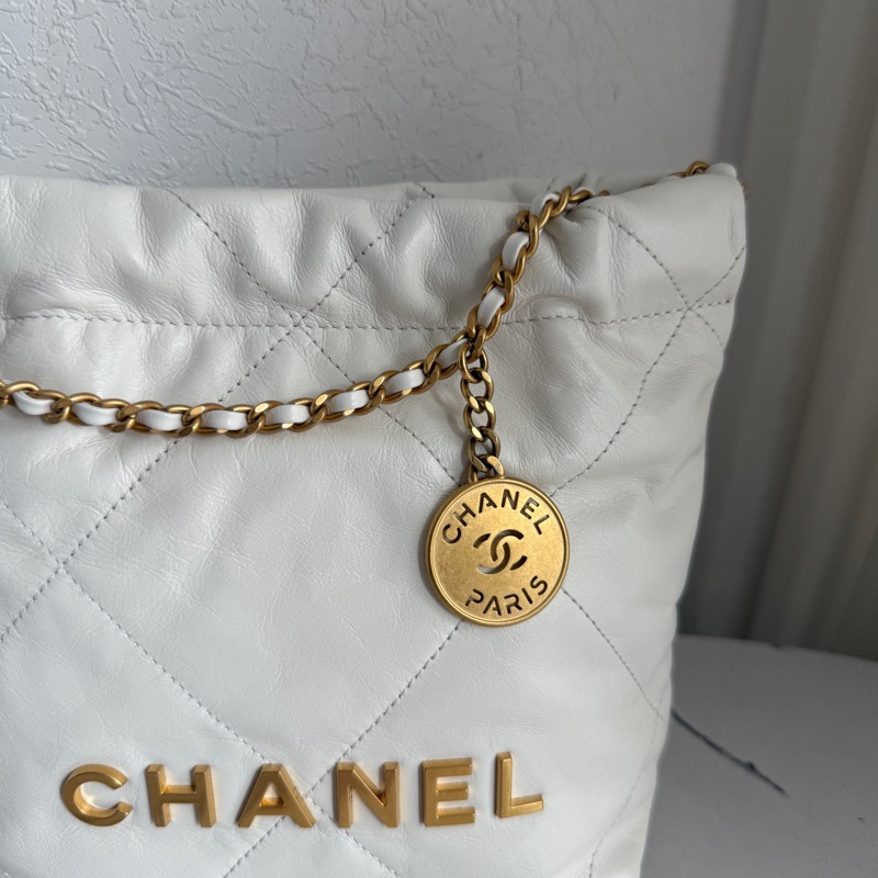 Chanel mini22bag 白色超有氣質 很新 很甜-2