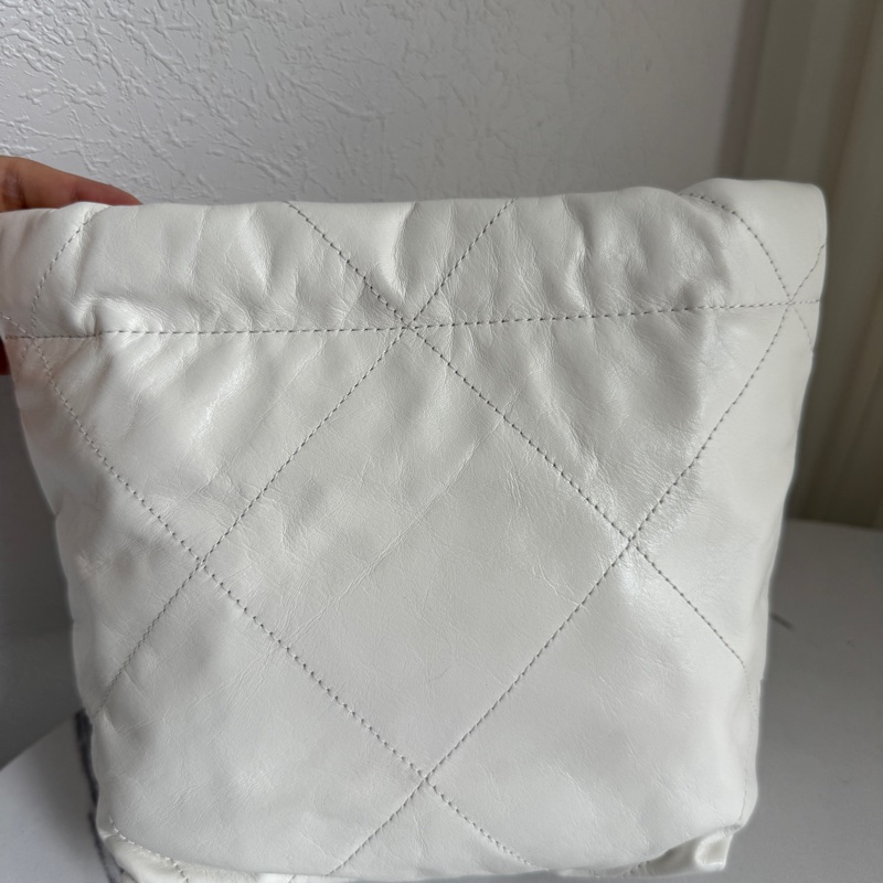 Chanel mini22bag 白色超有氣質 很新 很甜-5