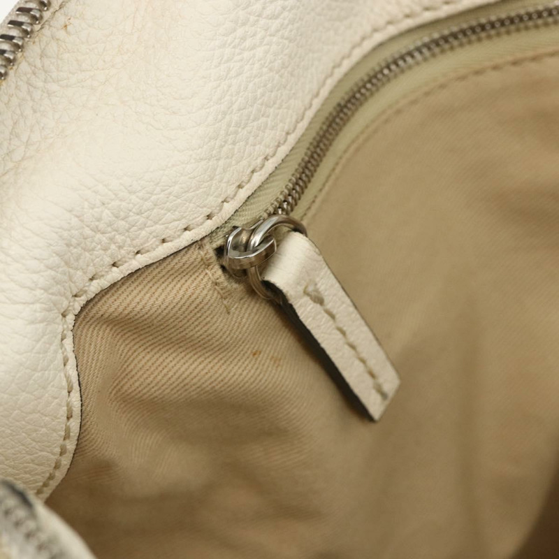 【日本直送】Chloe Paddington 手提包 皮革 白色 銀色 正品 BSZ323-19