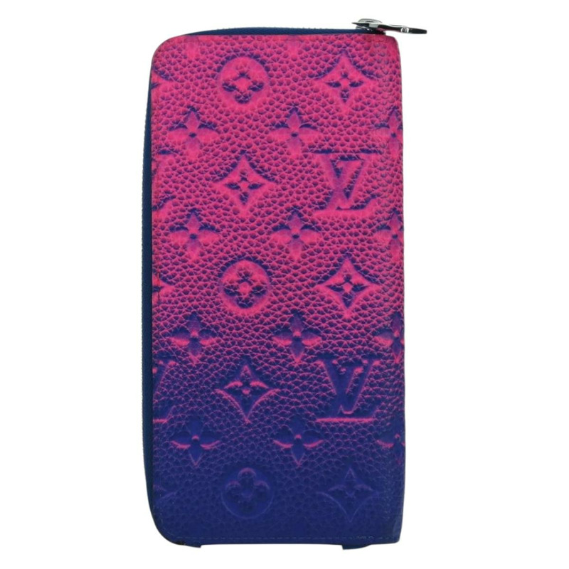 【日本直送】路易威登 Taurillon Illusion 拉鍊錢包垂直 M81243 LV 正品 ARZ552SAM-1