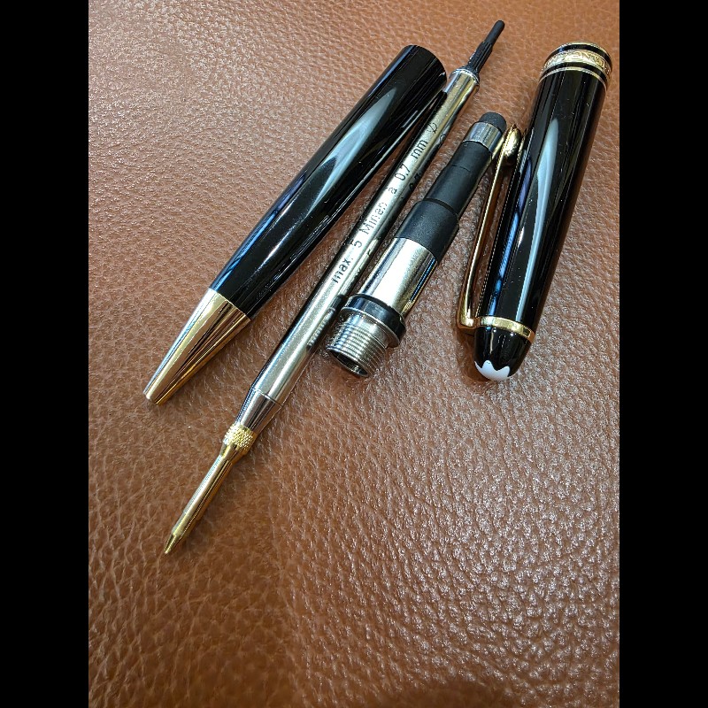 近全新稀有真品 Montblanc 萬寶龍 機械自動鉛筆 0.7mm-2