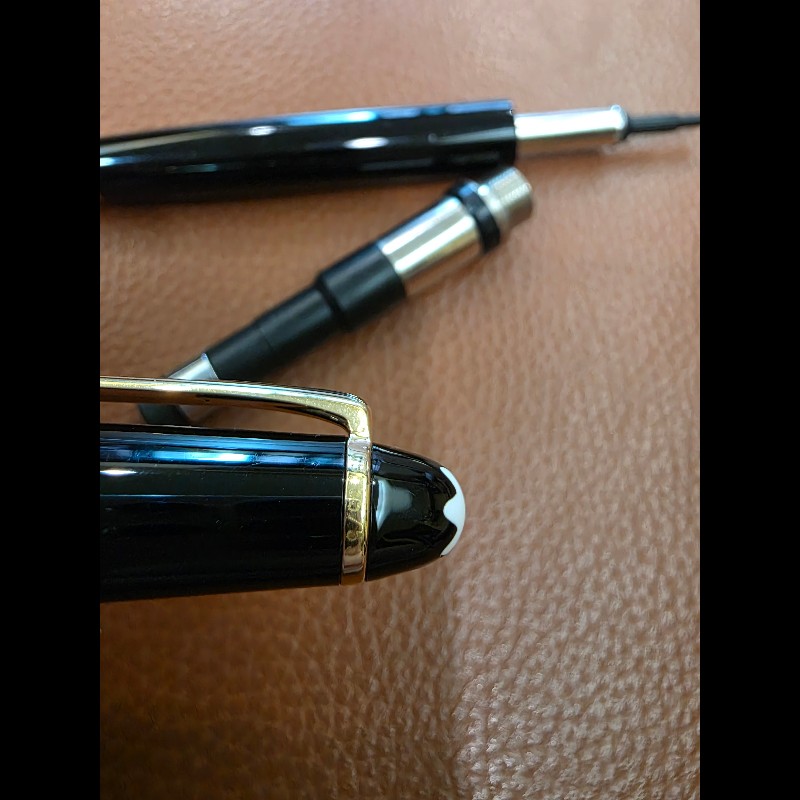 近全新稀有真品 Montblanc 萬寶龍 機械自動鉛筆 0.7mm-11