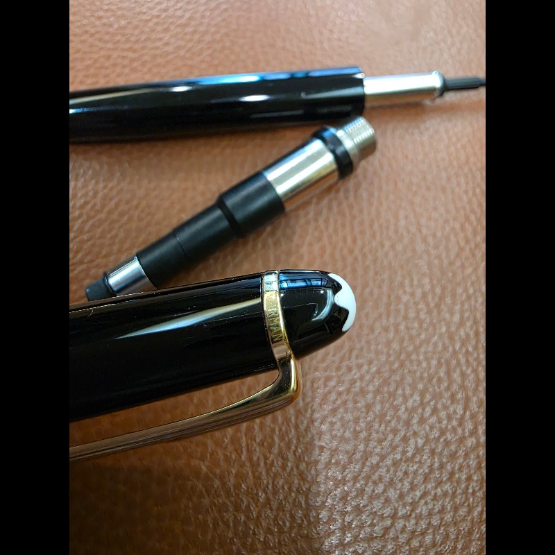 近全新稀有真品 Montblanc 萬寶龍 機械自動鉛筆 0.7mm-13